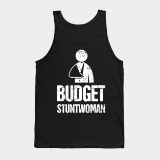 Stuntwoman - Funny Broken Wrist Get Well Tank Top